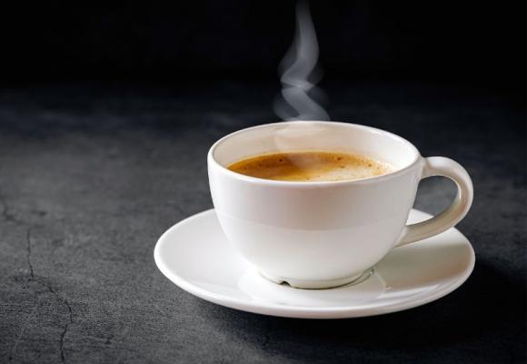 a cup of coffee