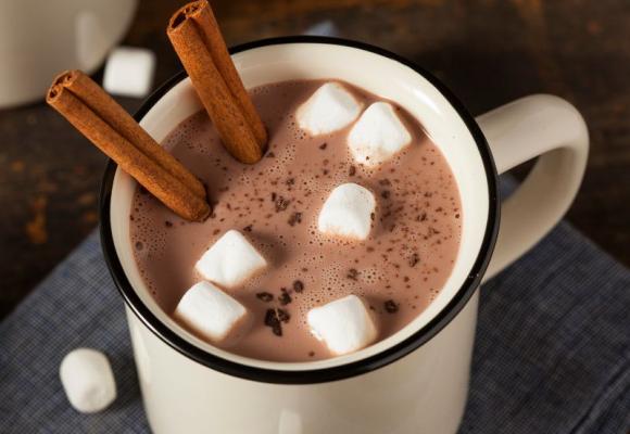 mug of hot chocolate