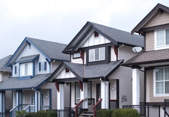 Houses in a row