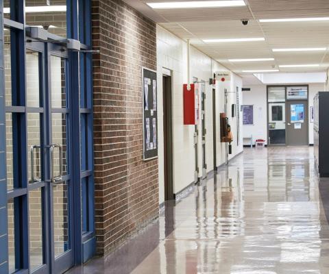 campus hallway