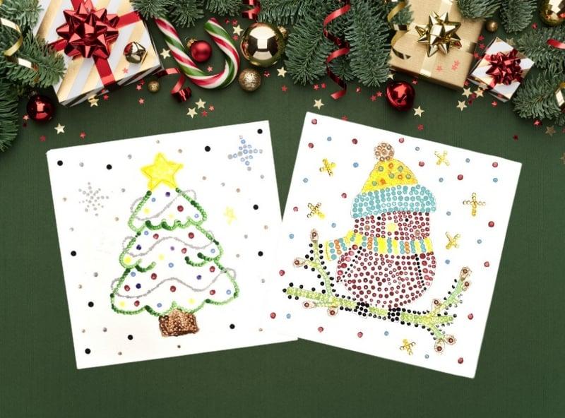 Christmas themes paintings