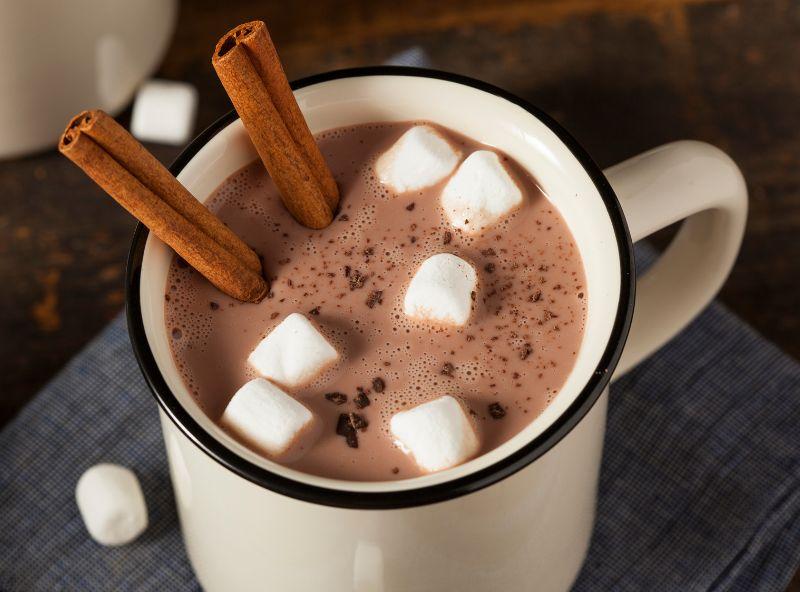mug of hot chocolate