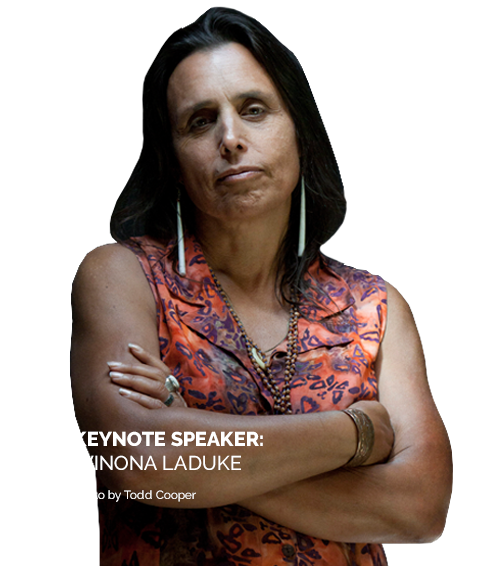 Winona LaDuke. Photo by Todd Cooper