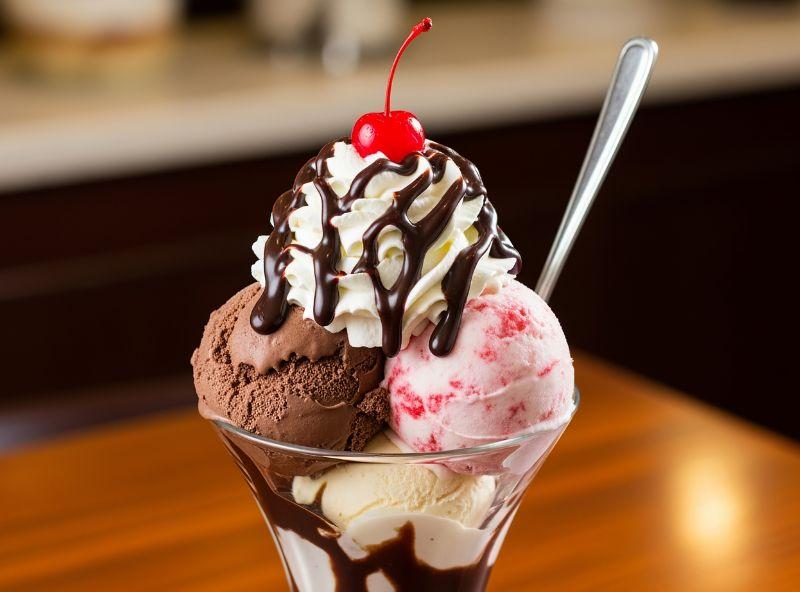 ice cream sundae